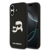 Karl Lagerfeld Liquid Silicone Double Heads MagSafe zadný kryt pre iPhone 17 Black Karl Lagerfeld Liquid Silicone Double Heads MagSafe zadný kryt pre iPhone 17 Black
