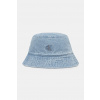 Bavlnený klobúk Calvin Klein Jeans LV04K5021G modrá ONE SIZE Bavlnený klobúk Calvin Klein Jeans LV04K5021G modrá ONE SIZE