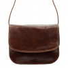 Florence 5513 hnedá dámska kožená kabelka 27 x 21 x 10 cm Florence 5513 hnedá dámska kožená kabelka 27 x 21 x 10 cm