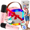 KARAOKE SÚPRAVA PRE DETI BEZDRÔTOVÝ BLUETOOTH REPRODUKTOR + 2 MIKROFÓNY LED KARAOKE SÚPRAVA PRE DETI BEZDRÔTOVÝ BLUETOOTH REPRODUKTOR + 2 MIKROFÓNY LED