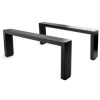 Nábytková noha DN-809, 40x15, čierna matná čierna Nábytková noha DN-809, 40x15, čierna matná čierna