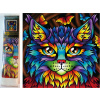 Norimpex Diamantové malování Kočičí portrét 30 x 40 cm Norimpex Diamantové malování Kočičí portrét 30 x 40 cm