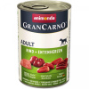 Animonda Gran Carno Adult hovädzie & kačacie srdiečka 400 g Animonda Gran Carno Adult hovädzie & kačacie srdiečka 400 g