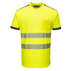 Portwest T181 PW3 Hi-Vis Reflexné tričko žltá/tmavomodrá S Portwest T181 PW3 Hi-Vis Reflexné tričko žltá/tmavomodrá S