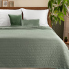 Prehoz na posteľ SELEN z imitácie ľanu - mätový Rozmer prehozu (šírka x dĺžka): 220x240cm Prehoz na posteľ SELEN z imitácie ľanu - mätový Rozmer prehozu (šírka x dĺžka): 220x240cm