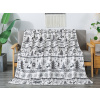 XPOSE® Mikroplyšová deka VIANOCE 4 200x220 cm, Mikroplyš XPOSE® Mikroplyšová deka VIANOCE 4 200x220 cm, Mikroplyš