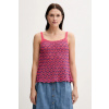 Bavlnený top United Colors of Benetton 1498EH01D ružová XS Bavlnený top United Colors of Benetton 1498EH01D ružová XS