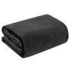 Prikrývka na posteľ - Polícia Eurofirany 280 x 260 cm čierna (MUSA Premium Bedspread 260x280 Čierna) Prikrývka na posteľ - Polícia Eurofirany 280 x 260 cm čierna (MUSA Premium Bedspread 260x280 Čierna)