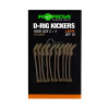 KORDA Rovnátka Kickers D Rig Brown Large, 10ks KORDA Rovnátka Kickers D Rig Brown Large, 10ks