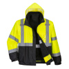 Portwest S365 Hi-Vis Premium Reflexná bunda 3v1 žltá/čierna S Portwest S365 Hi-Vis Premium Reflexná bunda 3v1 žltá/čierna S