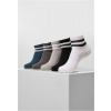 Sporty Half Cuff Logo Socks 5-Pack 43-46 Sporty Half Cuff Logo Socks 5-Pack 43-46