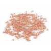 Plastové voskové korálky / perly Glance Ø3 mm Varianta: 44 pudrovobéžová tmavá, Balení: 10 g Plastové voskové korálky / perly Glance Ø3 mm Varianta: 44 pudrovobéžová tmavá, Balení: 10 g