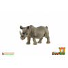 Nosorožec dvourohý zooted plast 14cm v sáčku Nosorožec dvourohý zooted plast 14cm v sáčku