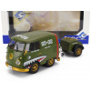 Volkswagen T1 Van Kool Combi With Trailer 1950 1:18 Solido zelená Volkswagen T1 Van Kool Combi With Trailer 1950 1:18 Solido zelená