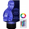 Nočná lampa 3D LED PSG Kylian Mbappe VYPR Nočná lampa 3D LED PSG Kylian Mbappe VYPR