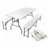 Malatec Zahradní pivní set campingový stůl a lavice skládací 180cm Malatec Zahradní pivní set campingový stůl a lavice skládací 180cm