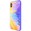 Sklenené puzdro na Apple iPhone XS Max Nillkin Ombre Hard fialové Sklenené puzdro na Apple iPhone XS Max Nillkin Ombre Hard fialové