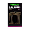 KORDA Rovnátka Kickers D Rig Brown X-Large, 10ks KORDA Rovnátka Kickers D Rig Brown X-Large, 10ks