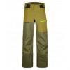 Ortovox 3L Ravine Shell Pants M wild herbs M; Zelená kalhoty Ortovox 3L Ravine Shell Pants M wild herbs M; Zelená kalhoty