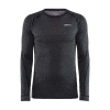 Pánske tričko Craft Core Wool Merino LS black XL Pánske tričko Craft Core Wool Merino LS black XL