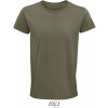 SOL'S | Crusader Men, Pánske tričko z bio bavlny, zelená khaki, XL SOL'S | Crusader Men, Pánske tričko z bio bavlny, zelená khaki, XL