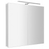 SAPHO - GRETA galérka s LED osvetlením, 81x70x14cm, biela mat GR080-0031 SAPHO - GRETA galérka s LED osvetlením, 81x70x14cm, biela mat GR080-0031