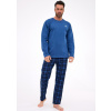 Cornette 124/306 long/r Denali 2 3XL-5XL pánske pyžamo džínovina 5XL Cornette 124/306 long/r Denali 2 3XL-5XL pánske pyžamo džínovina 5XL