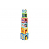 TookyToy Farebné skladacie kocky s dinosaurami TookyToy Farebné skladacie kocky s dinosaurami
