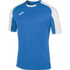 Joma Futbalový dres S/S T-SHIRT ESSENTIAL ROYAL BLUE-WHITE Veľkosť: L Joma Futbalový dres S/S T-SHIRT ESSENTIAL ROYAL BLUE-WHITE Veľkosť: L