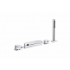 Ravak Vanová baterie Chrome CR025.00 se sprchovým setem chrom X070073 Ravak Vanová baterie Chrome CR025.00 se sprchovým setem chrom X070073
