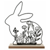 Zajac z kovu 23 x 26 x 5 cm na postavenie Zajac z kovu 23 x 26 x 5 cm na postavenie