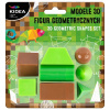 Kidea 3D geometrické modely 8ks zelené/hnedé (D) Kidea 3D geometrické modely 8ks zelené/hnedé (D)