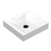 Kerasan CENTO keramické umývadlo na dosku 45x45cm, biela, 354401 Kerasan CENTO keramické umývadlo na dosku 45x45cm, biela, 354401