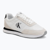 Dámske topánky Calvin Klein YW0YW01990 Retro Runner Lace Up Nylon MG bright white/black Dámske topánky Calvin Klein YW0YW01990 Retro Runner Lace Up Nylon MG bright white/black