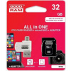 Karta GOODRAM microSDHC 32GB M1A4 All-in-one (R:100/W:10 MB/s), UHS-I Class 10, U1 + adaptér + čítačka kariet OTG (M1A4-0320R12) Karta GOODRAM microSDHC 32GB M1A4 All-in-one (R:100/W:10 MB/s), UHS-I Class 10, U1 + adaptér + čítačka kariet OTG (M1A4-0320R12)