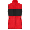 James & Nicholson Vesta JN 1309, fleecová, dámská COT02130987603-red/black L Červená/černá James & Nicholson Vesta JN 1309, fleecová, dámská COT02130987603-red/black L Červená/černá