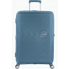 American Tourister SOUNDBOX Spinner 77 EXP Stone Blue modrá 97 l American Tourister SOUNDBOX Spinner 77 EXP Stone Blue modrá 97 l