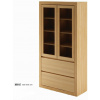 Drewmax Vitrína KW407 masiv buk (Barva dřeva: Cherry) Drewmax Vitrína KW407 masiv buk (Barva dřeva: Cherry)