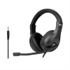 Slúchadlá k PC C-TECH MHS-05, 3,5 mm jack, čierna MHS-05 Slúchadlá k PC C-TECH MHS-05, 3,5 mm jack, čierna MHS-05