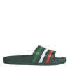 adidas Adilette Aqua Slide Mens Grn/Wht/Red 7 (40.7) adidas Adilette Aqua Slide Mens Grn/Wht/Red 7 (40.7)