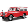 Bburago Bburago Land Rover Series II 1:24 červená Bburago Bburago Land Rover Series II 1:24 červená