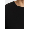 Atlantic Pánske tričko BMV-049 - bavlna Čierna L Atlantic Pánske tričko BMV-049 - bavlna Čierna L