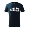 Evolúcia traktor - Tričko detské bavlnené - 146 cm/10 rokov ( Tmavomodrá (veľmi tmavá - skoro čierna) ) Evolúcia traktor - Tričko detské bavlnené - 146 cm/10 rokov ( Tmavomodrá (veľmi tmavá - skoro čierna) )