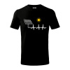 Ekg Fotovoltaická elektráreň - Tričko detské bavlnené - 104-110cm / 3-4 roky ( Čierna ) Ekg Fotovoltaická elektráreň - Tričko detské bavlnené - 104-110cm / 3-4 roky ( Čierna )