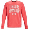 Under Armour Mikiny Rival Terry Crew Ružová Under Armour Mikiny Rival Terry Crew Ružová