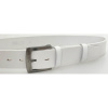 PENNYBELTS Kožený opasek 25-00 bílý - 95 cm PENNYBELTS Kožený opasek 25-00 bílý - 95 cm
