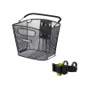 Predný košík na bicykel Basil Bold Front KF + KF Handlebarholder uni Predný košík na bicykel Basil Bold Front KF + KF Handlebarholder uni