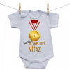 Boodyy Body s krátkym rukávom Budúci olympijský víťaz 92 (18-24 mesiacov) Boodyy Body s krátkym rukávom Budúci olympijský víťaz 92 (18-24 mesiacov)