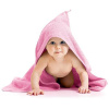 Bellatex Froté osuška s kapucňou – 80 × 80 cm – ružová Bellatex Froté osuška s kapucňou – 80 × 80 cm – ružová