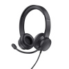 TRUST HS-201 USB PC HEADSET 25373 Trust TRUST HS-201 USB PC HEADSET 25373 Trust